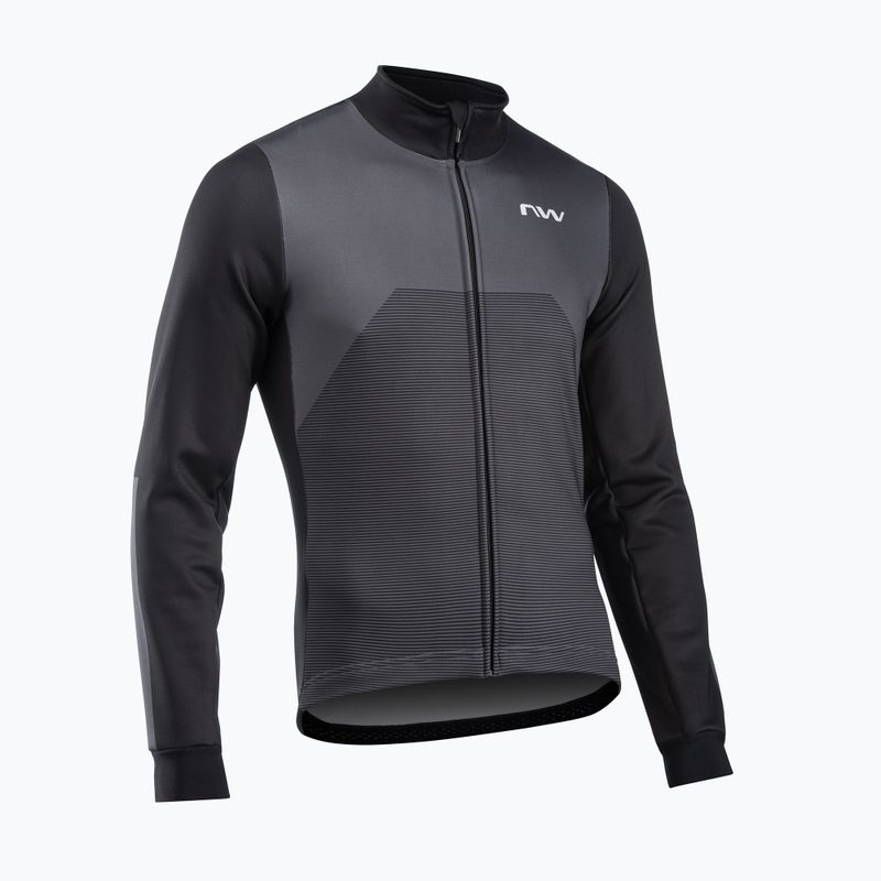 Vyriška dviratininko striukė Northwave Blade 2 juoda/tamsiai pilka 6
