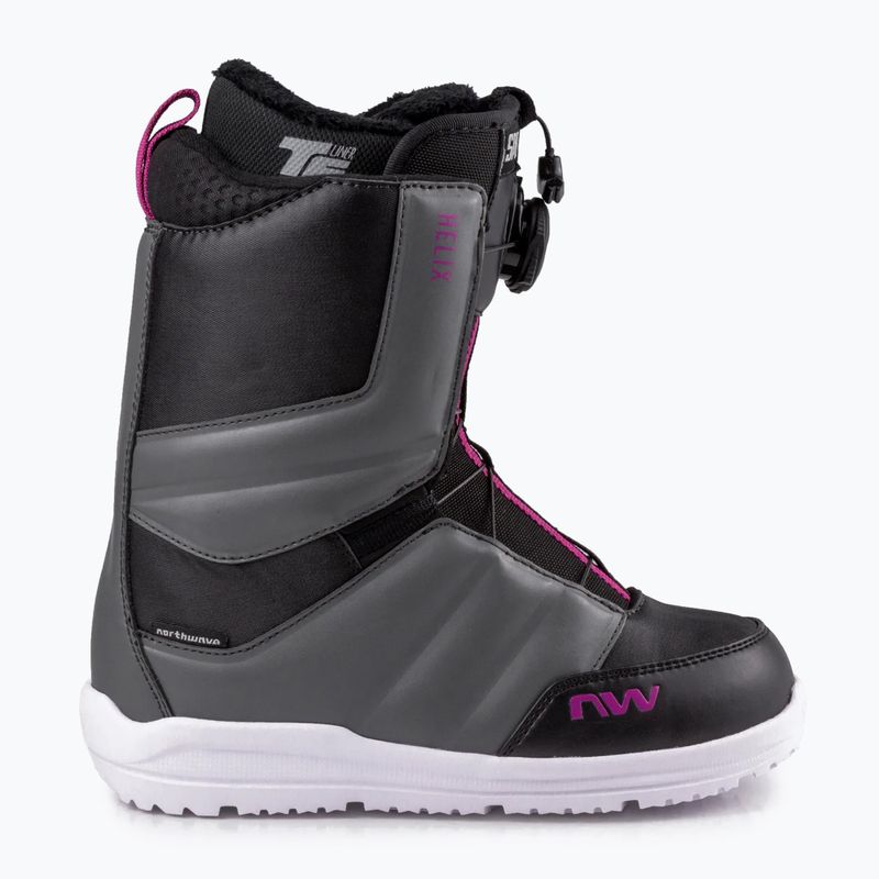 Moteriški snieglenčių batai Northwave Helix Spin black-grey 70221401 10