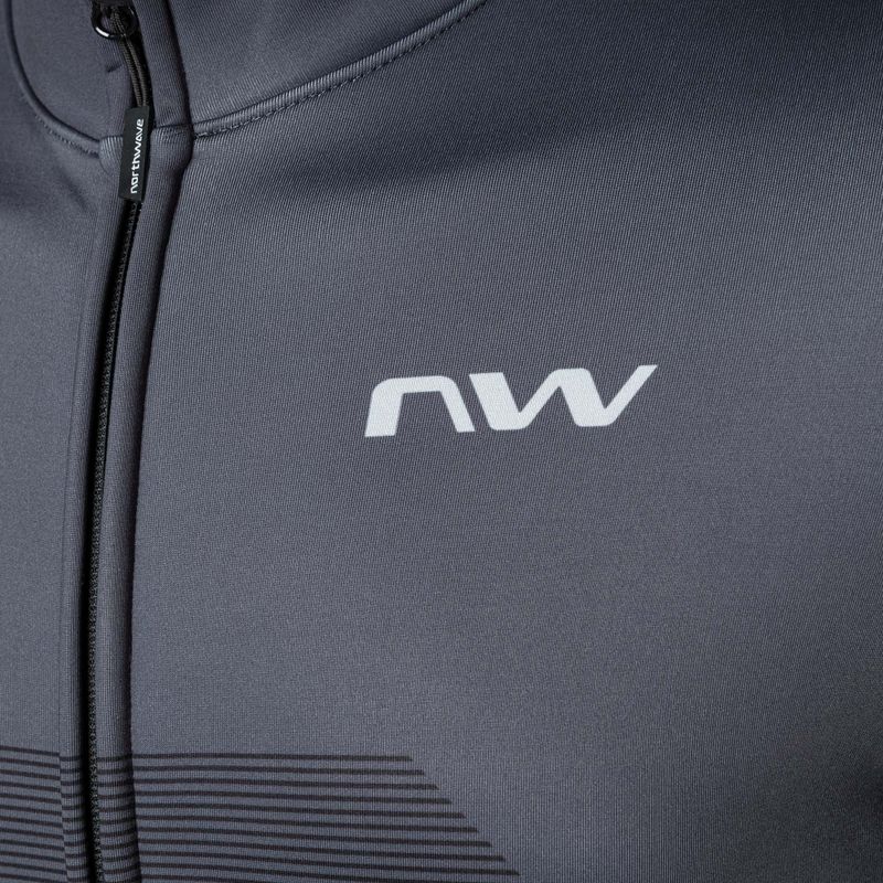Vyriška dviratininko striukė Northwave Blade 2 juoda/tamsiai pilka 3