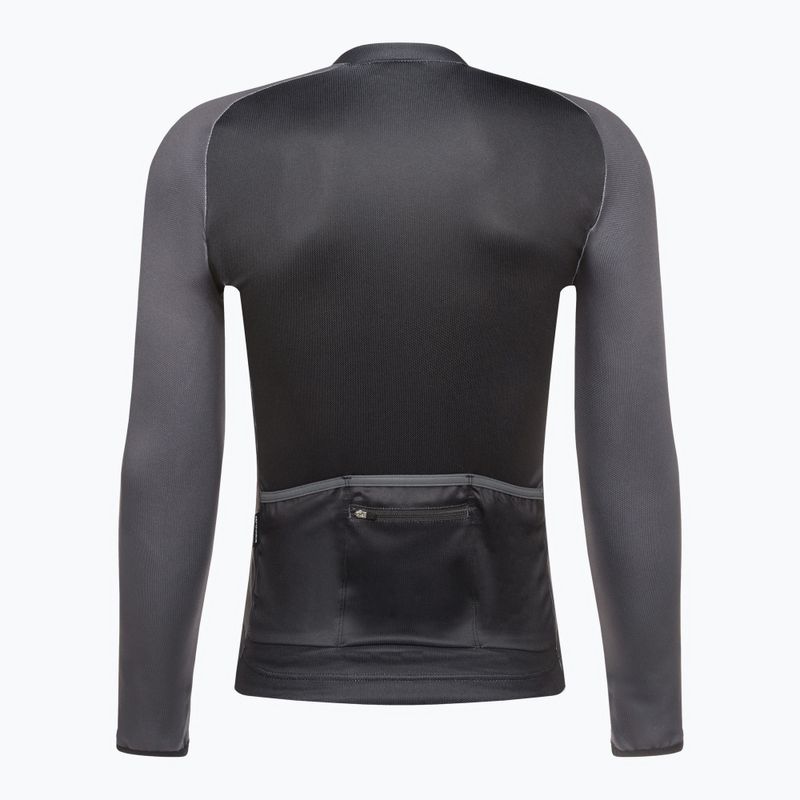 Vyriški dviračių marškinėliai ilgomis rankovėmis Northwave Blade 4 black/dark grey 2