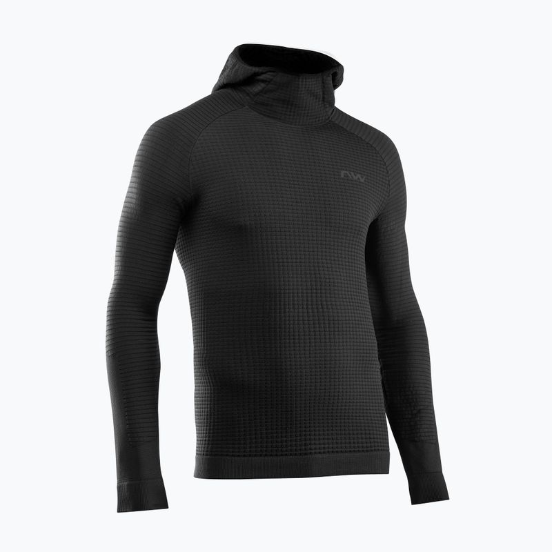 Vyriškas dviračio džemperis Northwave Route Knit Hoodie black 4