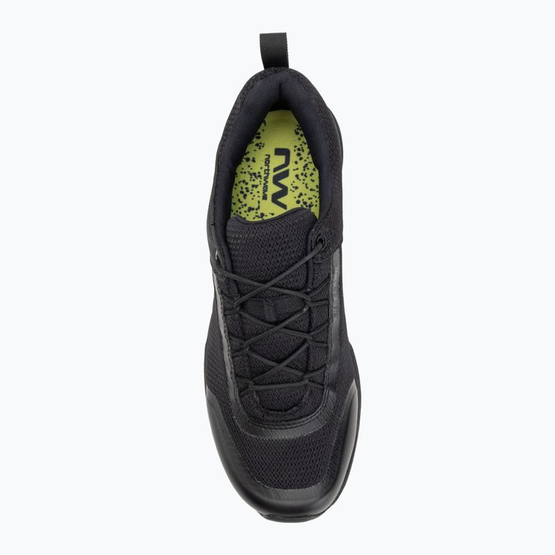 Vyriški platforminiai dviračių batai Northwave Freeland black 5