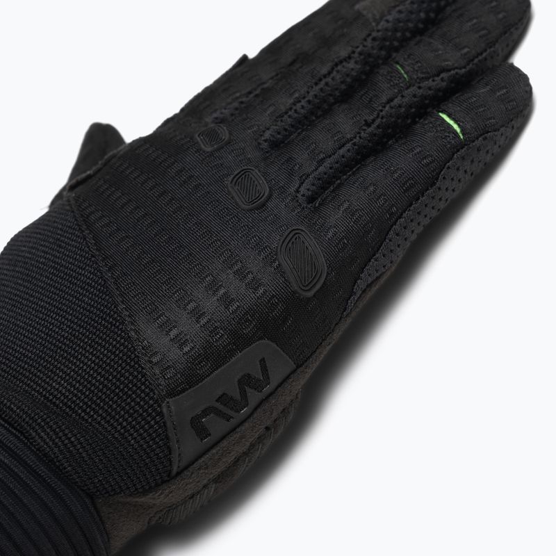 Vyriškos dviračių pirštinės Northwave Spider Full Finger black 6