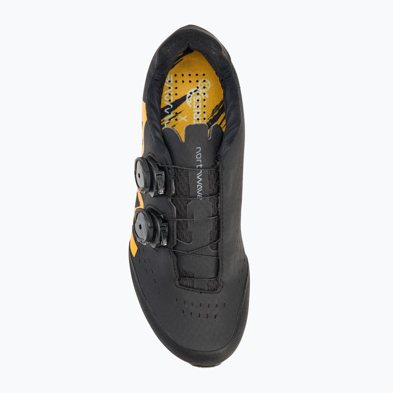 Vyriški dviračių MTB batai Northwave Rebel 3 Epic Series black/yellow 5