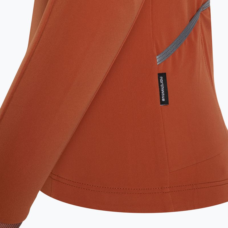 Moteriškas dviračio džemperis Northwave Fahrenheit Jersey cinnamon 4