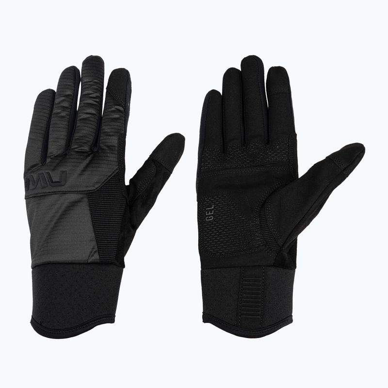 Vyriškos dviračių pirštinės Northwave Fast Gel black