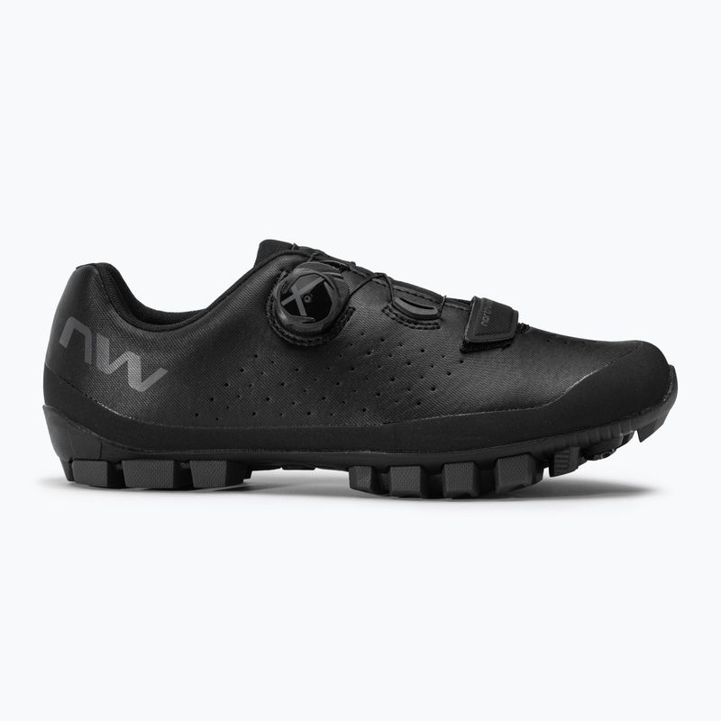 Vyriški dviračių MTB batai Northwave Hammer Plus black/dark grey 2