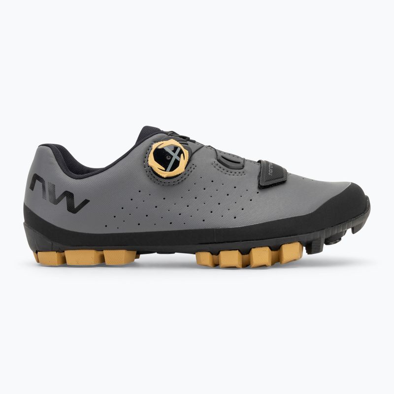 Vyriški dviračių MTB batai Northwave Hammer Plus dark grey/honey 2