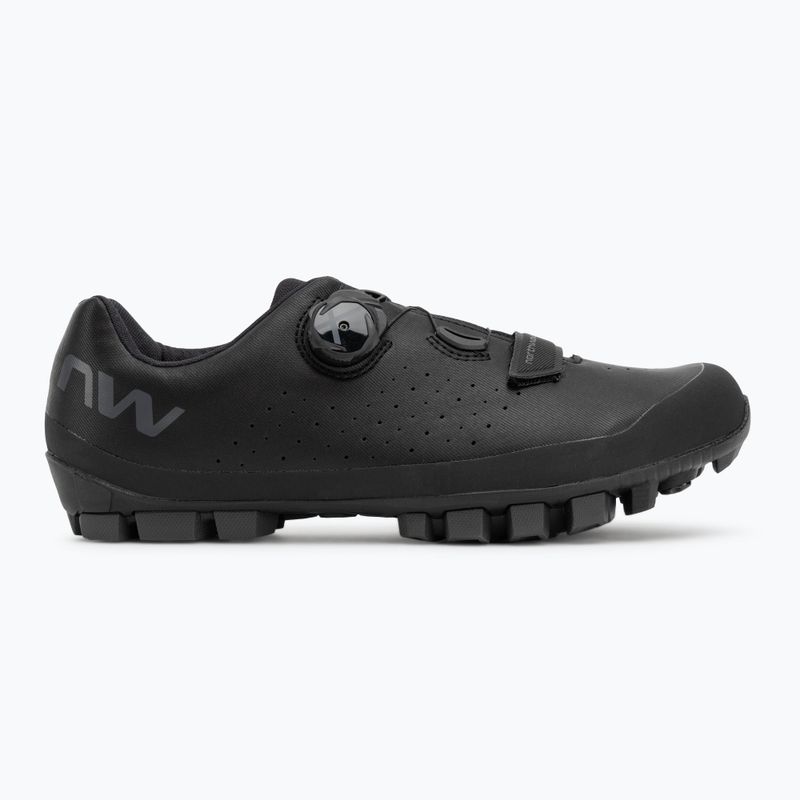 Vyriški dviračių MTB batai Northwave Hammer Plus Wide black/dark grey 2