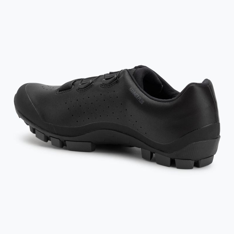 Vyriški dviračių MTB batai Northwave Hammer Plus Wide black/dark grey 3