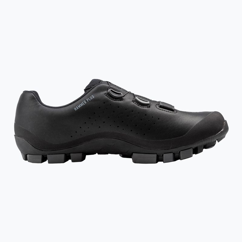 Vyriški dviračių MTB batai Northwave Hammer Plus Wide black/dark grey 2