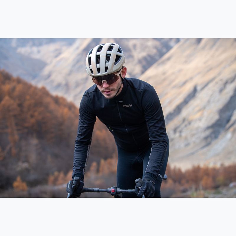 Vyriška dviračių striukė Northwave Blade Light black/sand 5