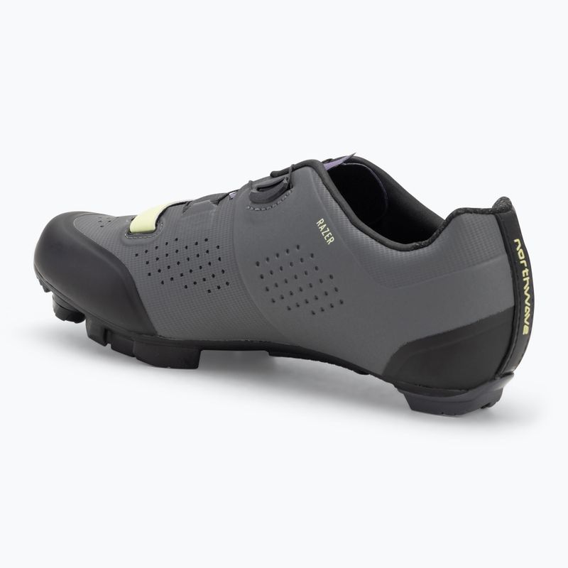 Moteriški dviračių MTB batai Northwave Razer dark grey/dark purple 3