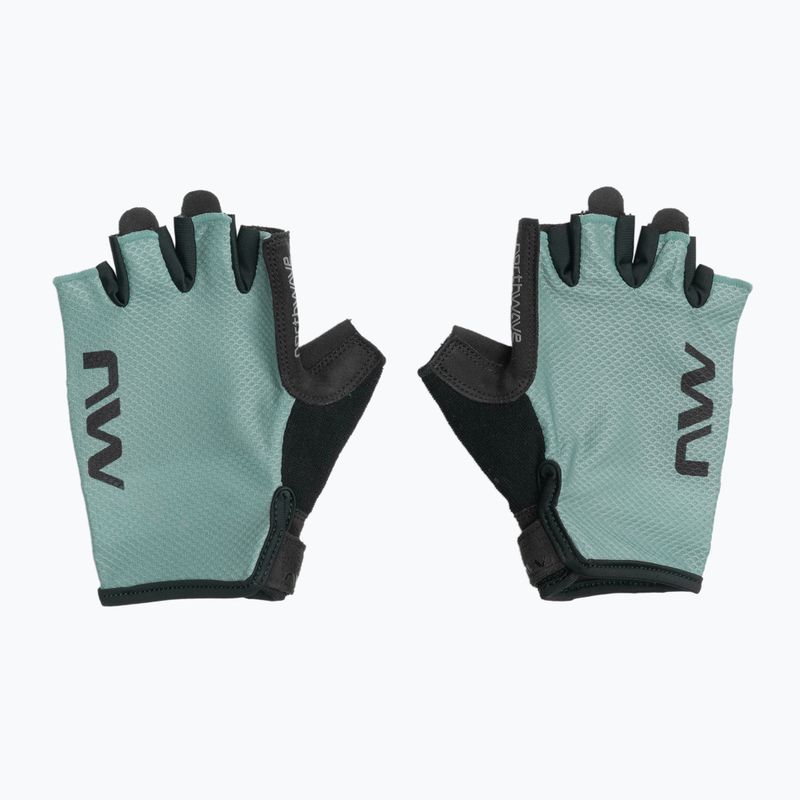 Moteriškos dviračių pirštinės Northwave Active Short Finger sage 2