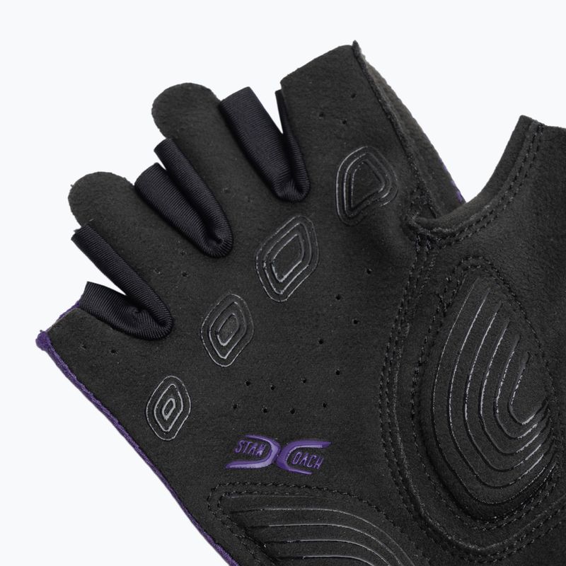 Moteriškos dviračių pirštinės Northwave Active Short Finger dark purple 6