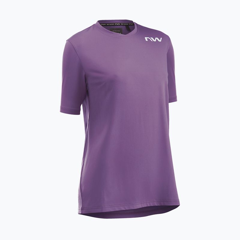 Moteriški dviračių marškinėliai Northwave Xtrail 2 dark purple