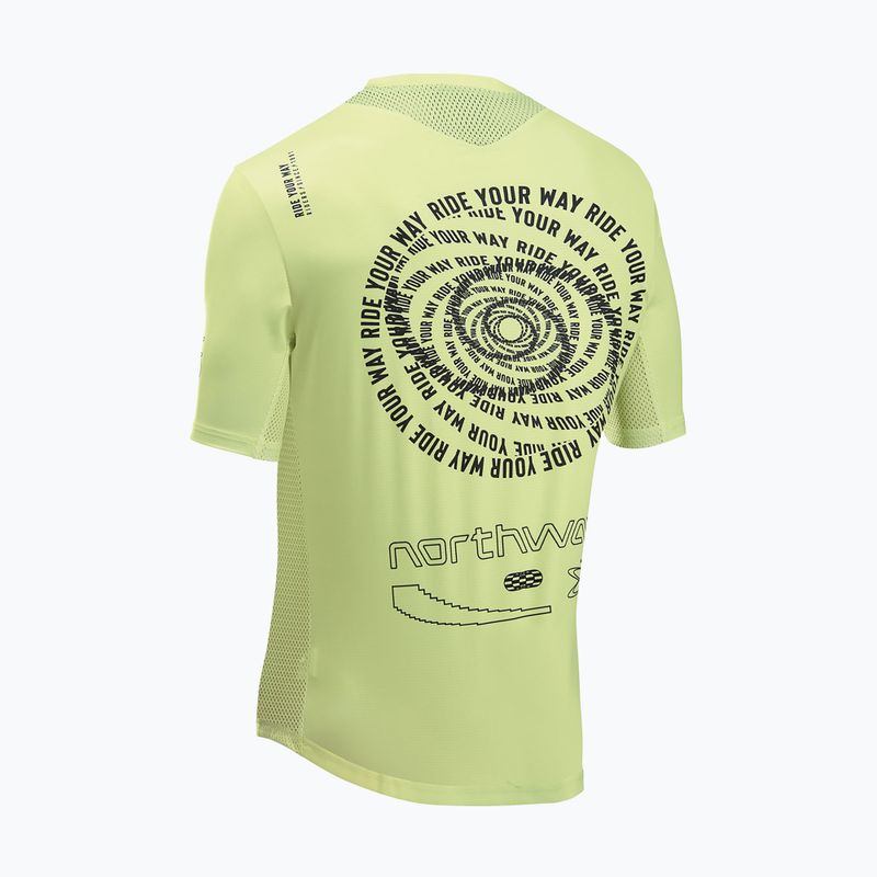Vyriški dviračių marškinėliai Northwave Edge 2 cool matcha/black 2