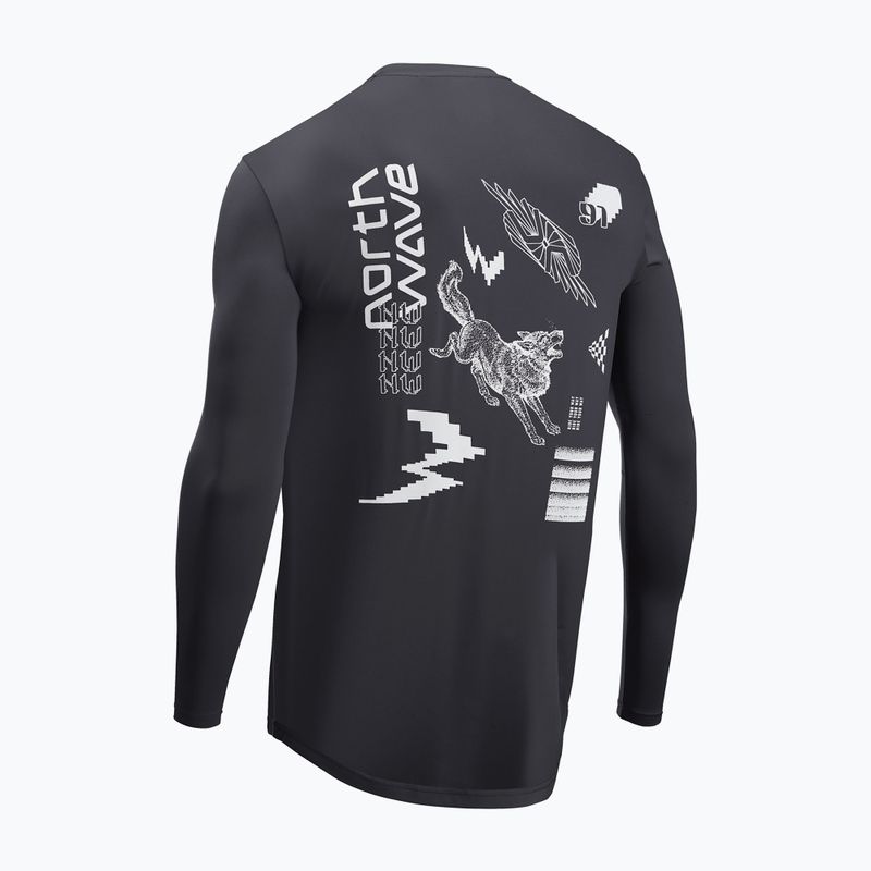 Vyriški dviračių marškinėliai ilgomis rankovėmis Northwave Xtrail black 2
