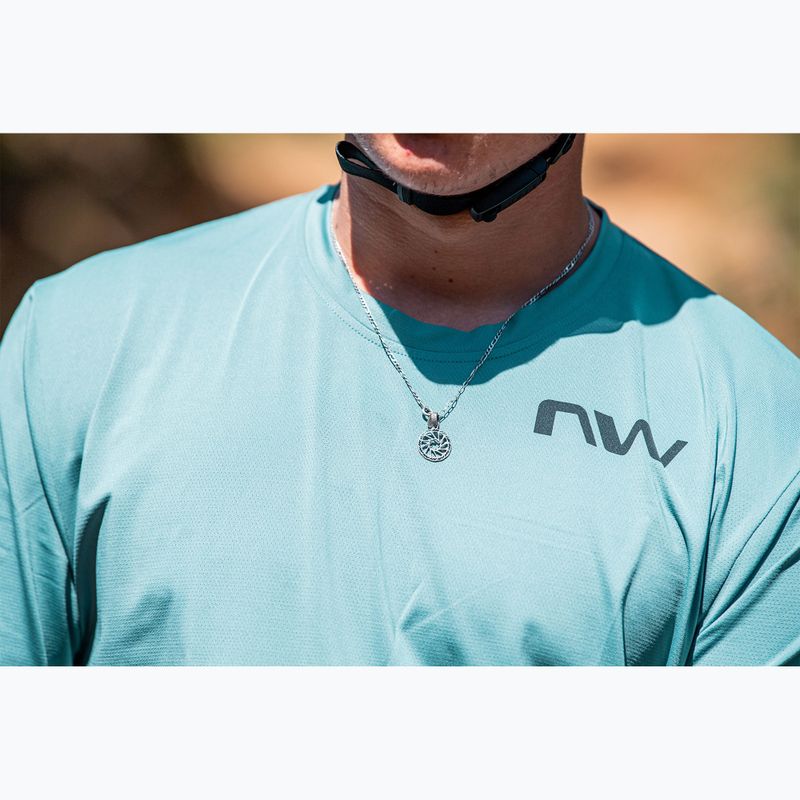 Vyriški dviračių marškinėliai Northwave Xtrail sage 5