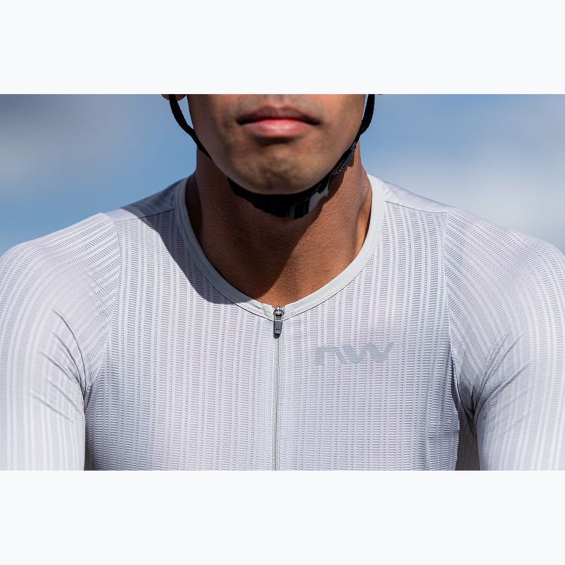 Vyriški dviračių marškinėliai Northwave Extreme Ultra Light light grey 5