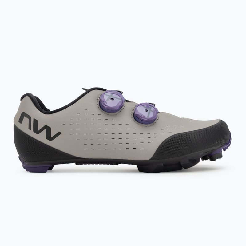 Vyriški dviračių MTB batai Northwave Rebel 3 sand/dark purple 2