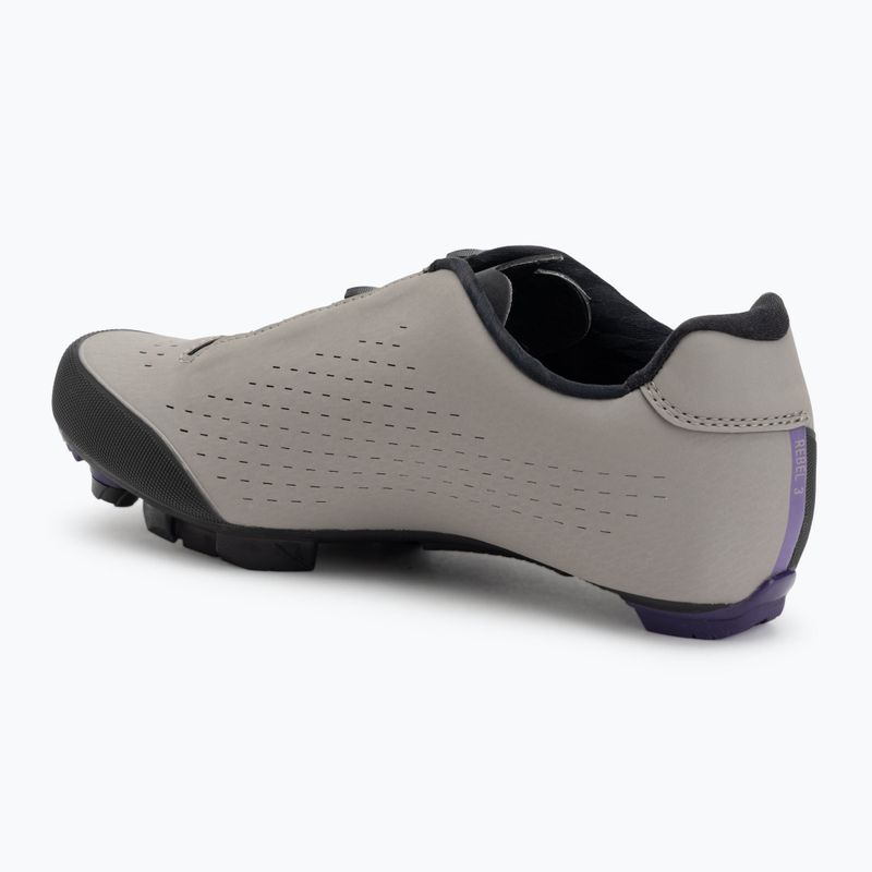 Vyriški dviračių MTB batai Northwave Rebel 3 sand/dark purple 3