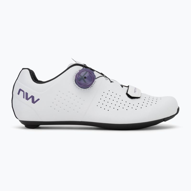 Moteriški plento batai Northwave Storm Carbon white/dark purple 3