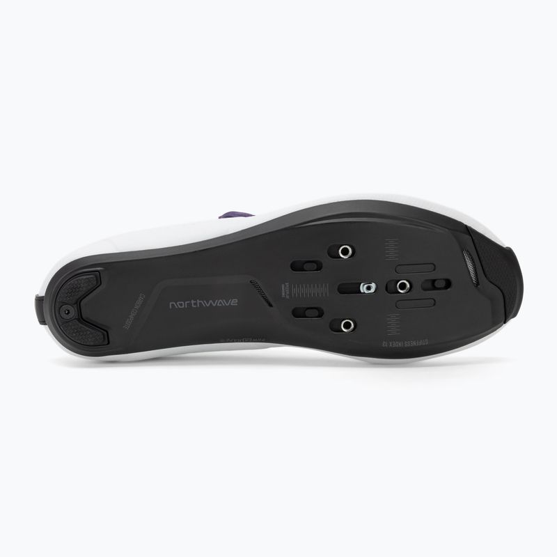 Moteriški plento batai Northwave Storm Carbon white/dark purple 4