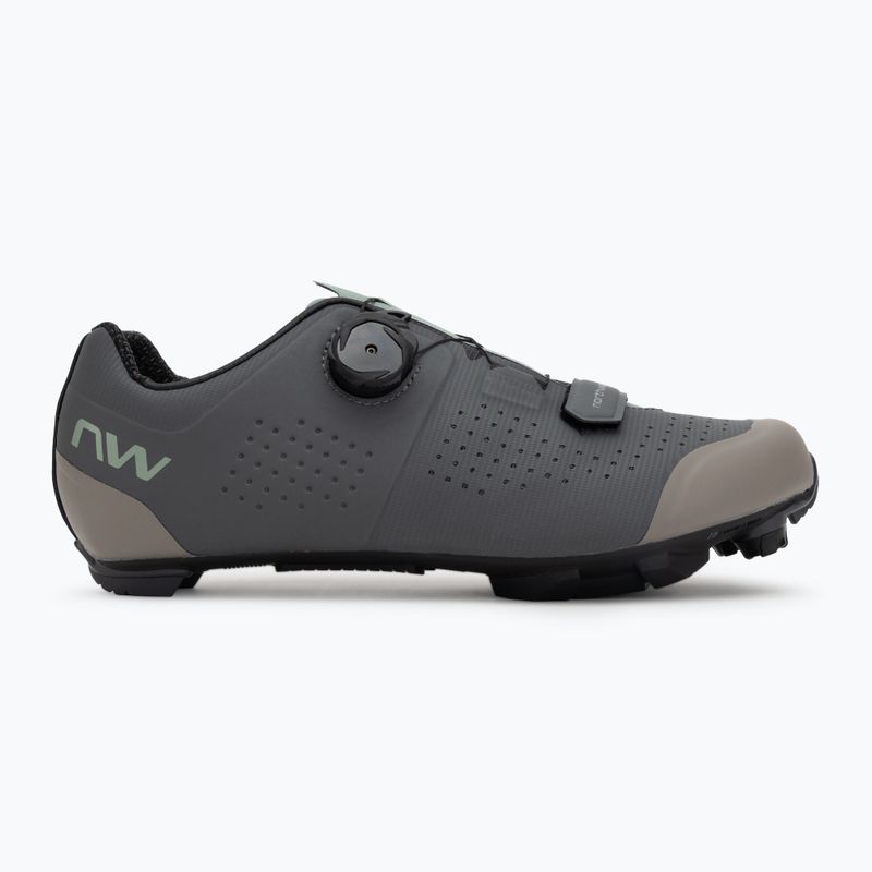 Vyriški MTB dviračių batai Northwave Razer dark grey/sage 2