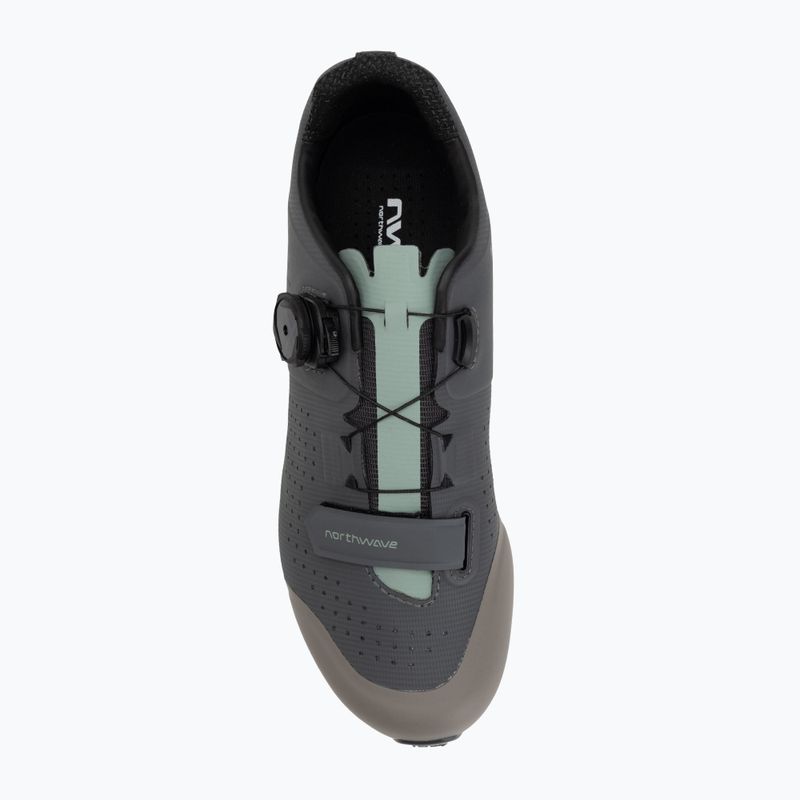 Vyriški MTB dviračių batai Northwave Razer dark grey/sage 5