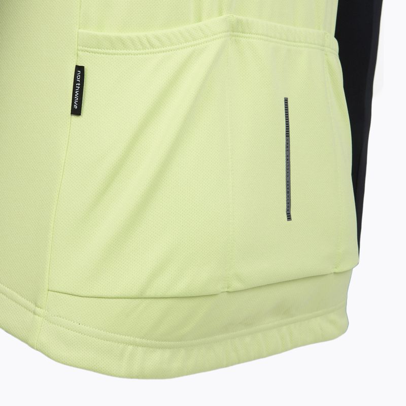 Vyriškas dviračio džemperis Northwave Force 2 Jersey FZ cool matcha/black 5