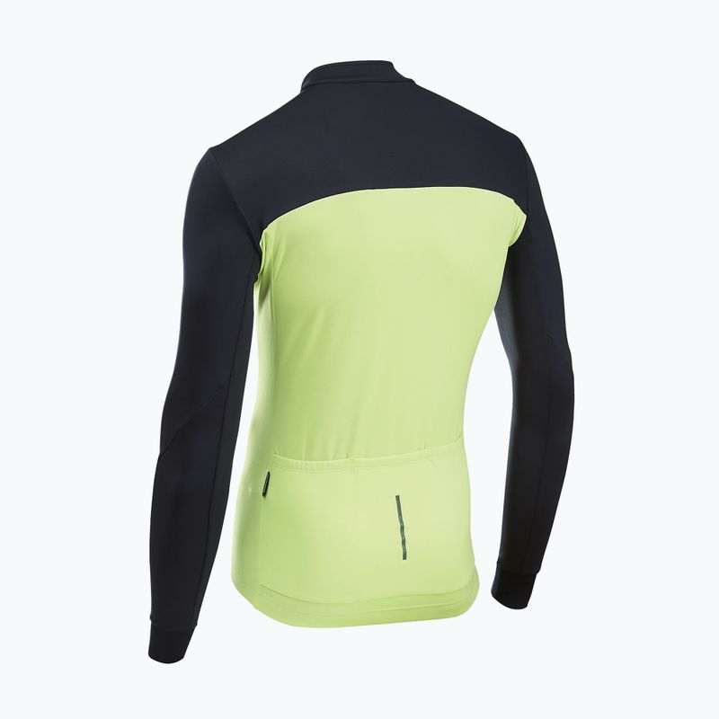 Vyriškas dviračio džemperis Northwave Force 2 Jersey FZ cool matcha/black 2