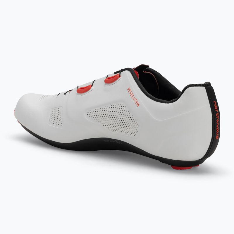 Vyriški plento batai Northwave Revolution white/red fluo 3