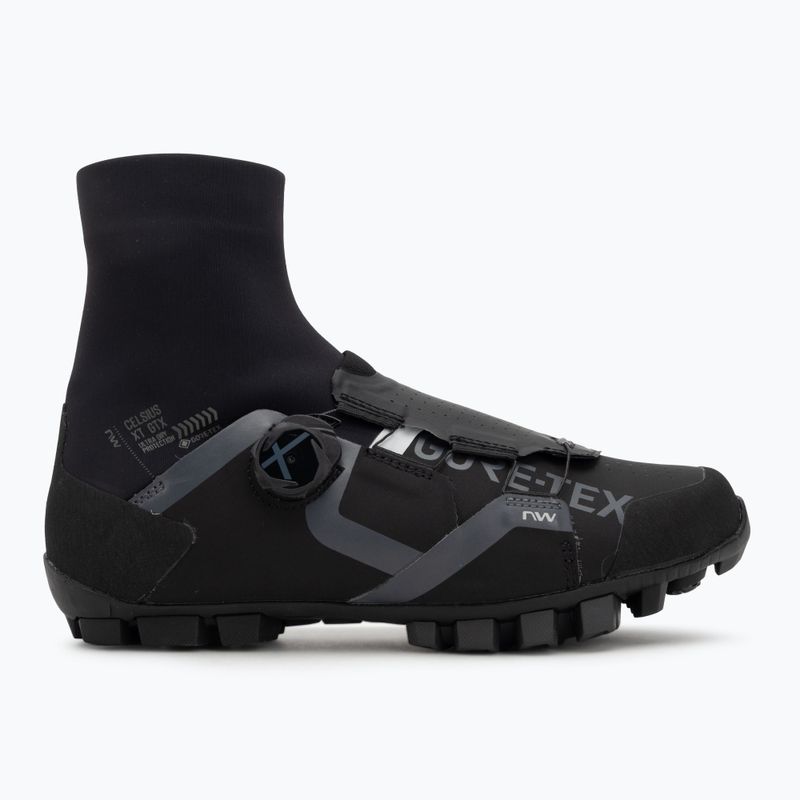 Vyriški MTB dviračių batai Northwave Celsius XT GTX black/dark grey 2