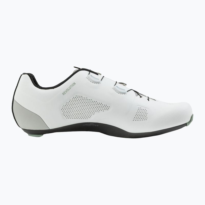 Vyriški plento dviračių batai Northwave Revolution white/light grey 2