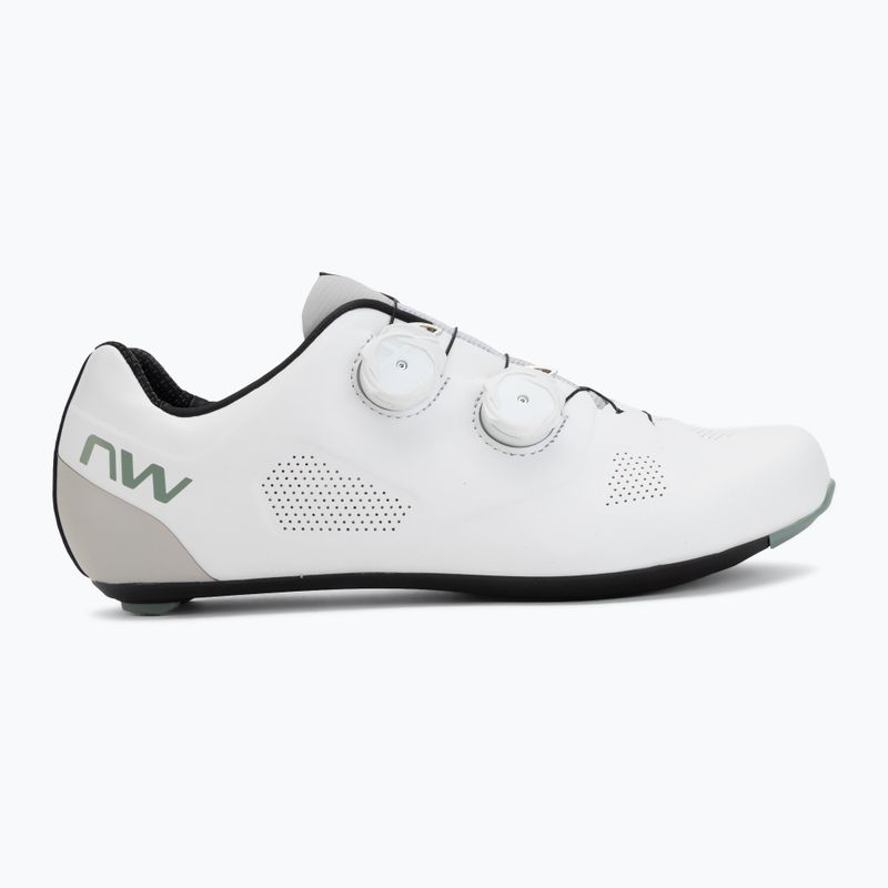 Vyriški plento dviračių batai Northwave Revolution white/light grey 2