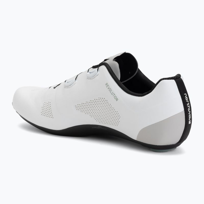 Vyriški plento dviračių batai Northwave Revolution white/light grey 3