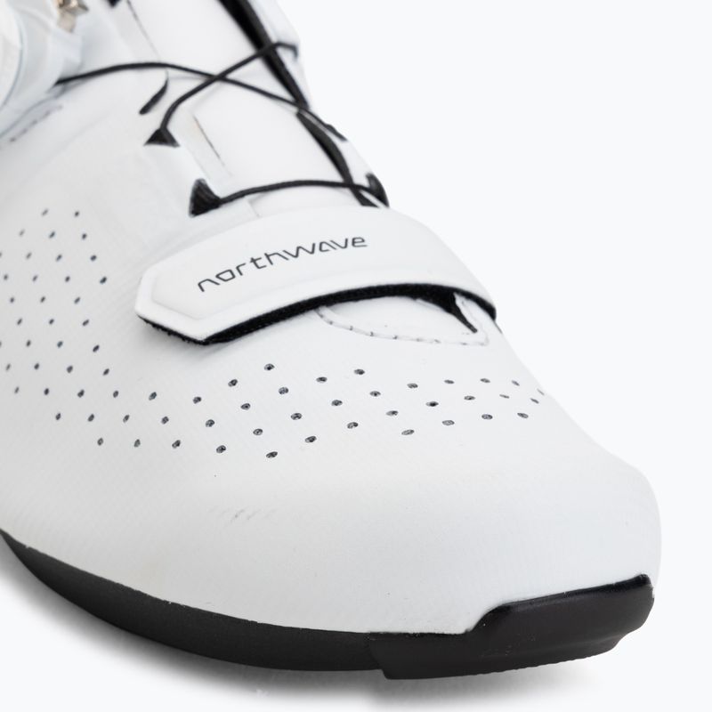Vyriški plento dviračių batai Northwave Typhoon white 7