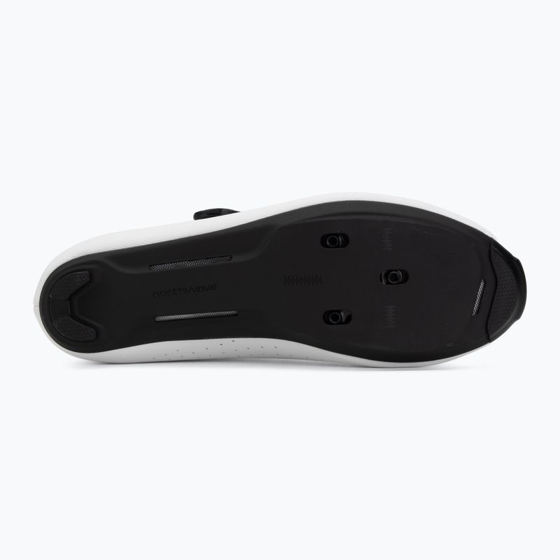 Vyriški plento dviračių batai Northwave Sonic Plus white/black 4