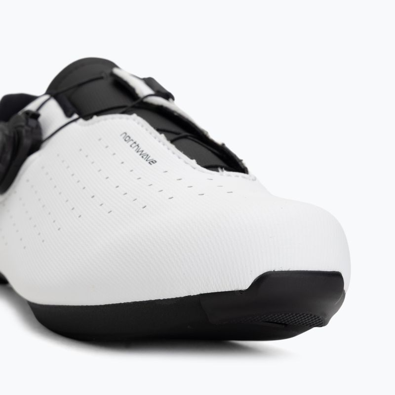 Vyriški plento dviračių batai Northwave Sonic Plus white/black 7
