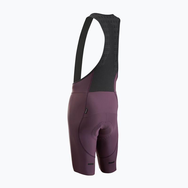Vyriški dviračių šortai Northwave Fast Bibshort grape wine 2