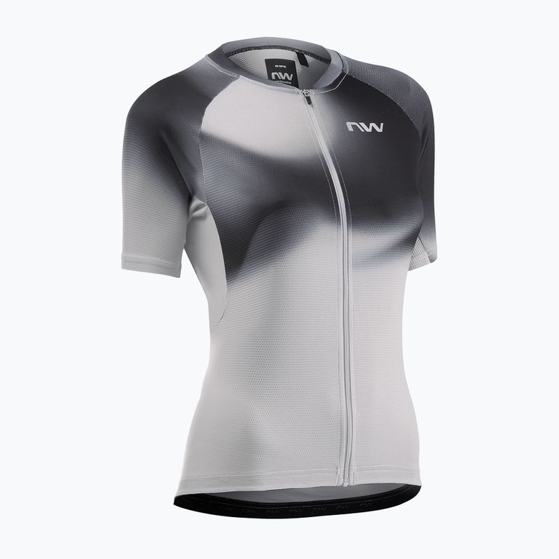 Moteriški dviračių marškinėliai Northwave Force Evo light grey