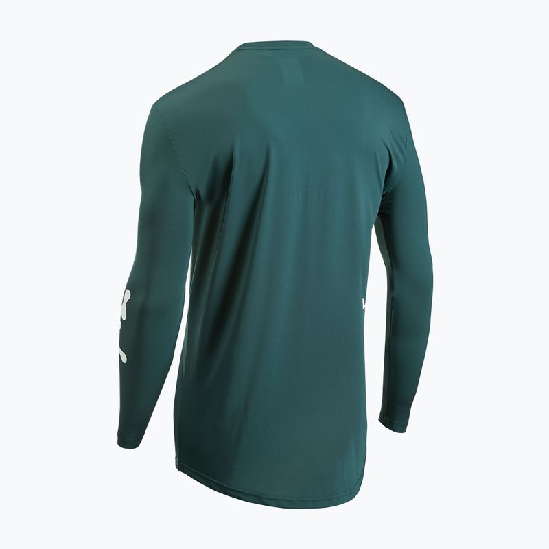 Vyriški dviračių marškinėliai ilgomis rankovėmis Northwave Xtrail petroleum/white 2