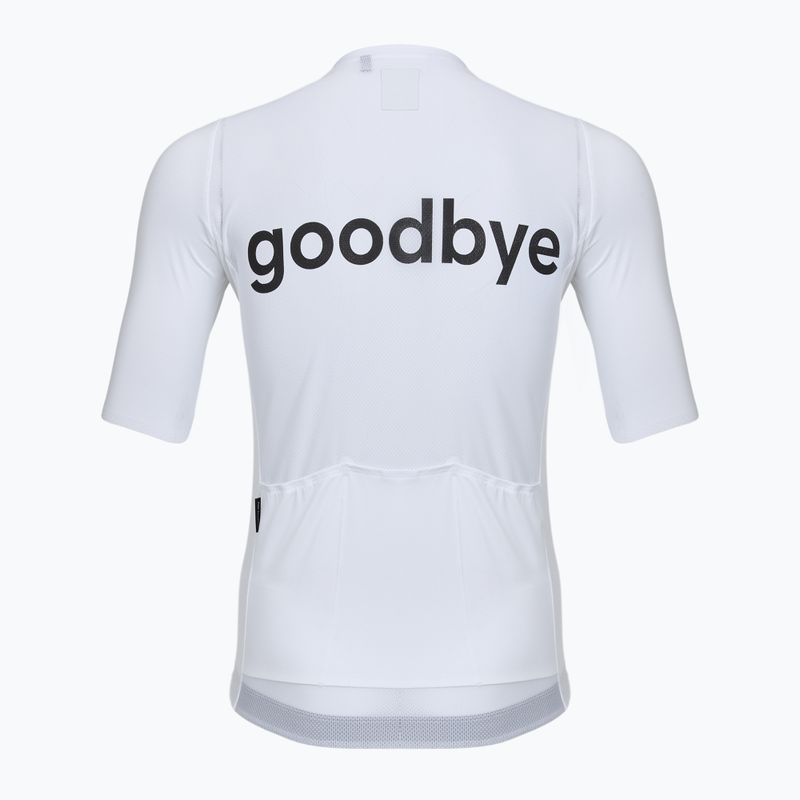 Vyriški dviračių marškinėliai Northwave Blade Hello Goodbye white 2