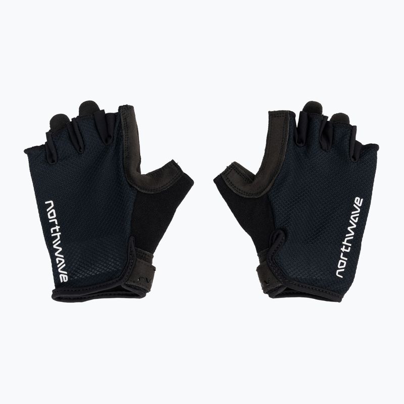 Moteriškos dviračių pirštinės Northwave Active Max Short Finger black 2