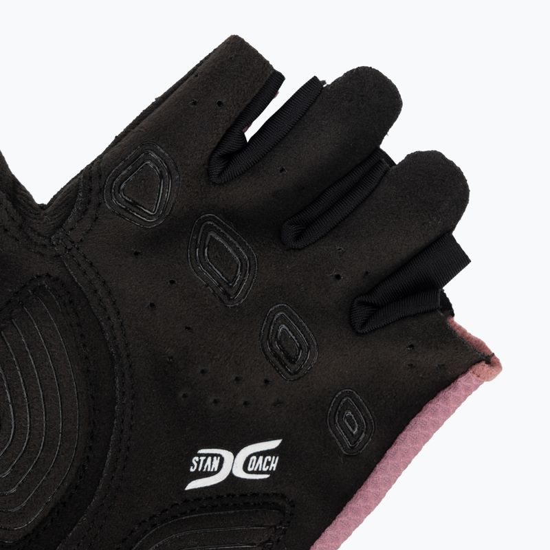 Moteriškos dviračių pirštinės Northwave Active Max Short Finger dusty malva 4