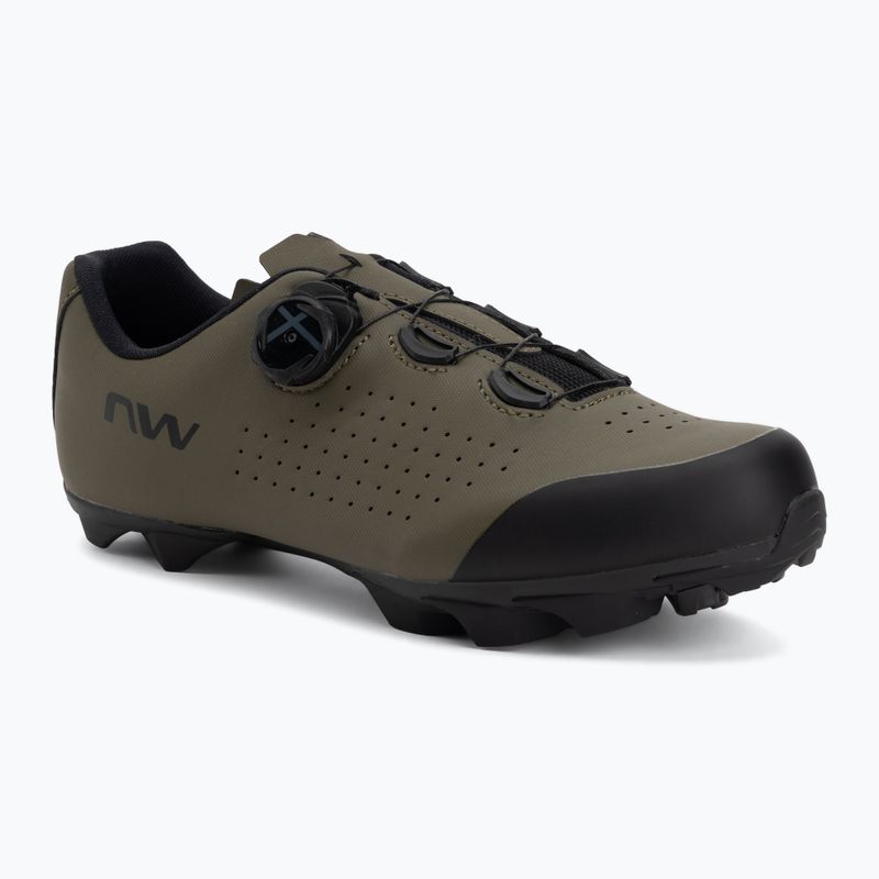 Dviračių batai MTB vyriški Northwave Scorpius Plus green forest/black