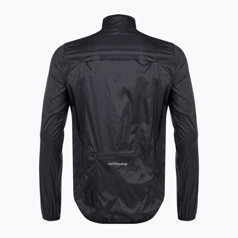 Northwave Breeze 2 10 vyriška dviratininko striukė juoda 89171147 2