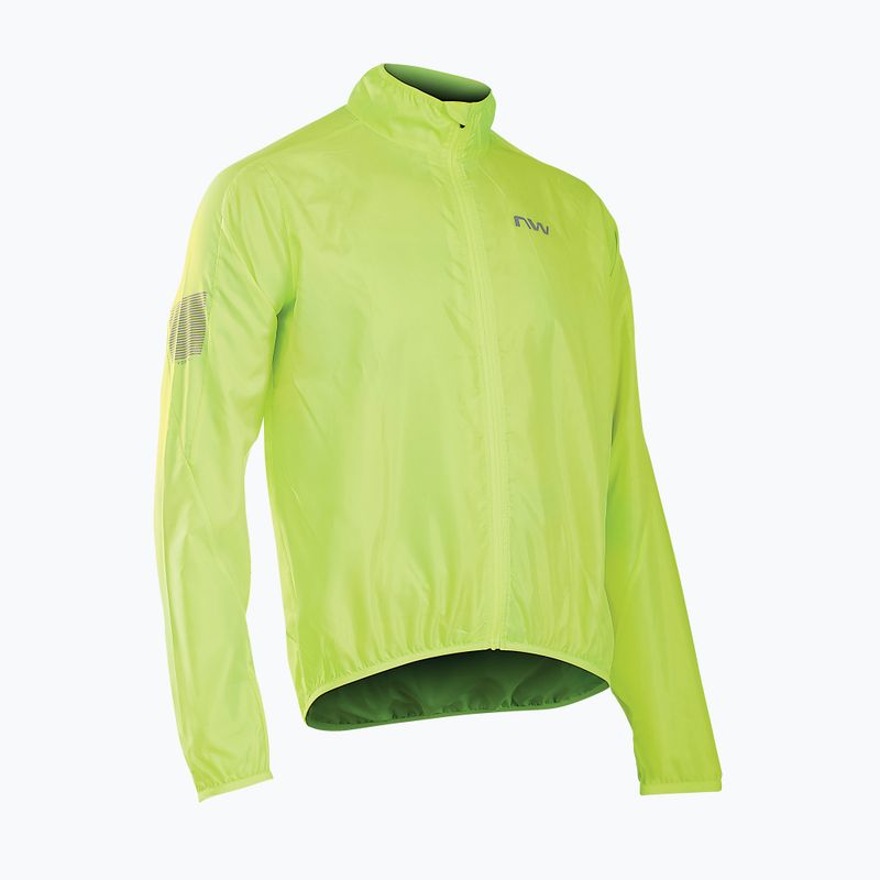 Vyriška dviratininko striukė Northwave Vortex 10 yellow 89171151