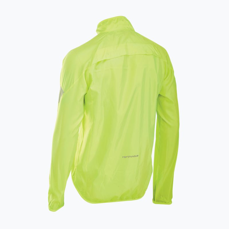 Vyriška dviratininko striukė Northwave Vortex 10 yellow 89171151 2